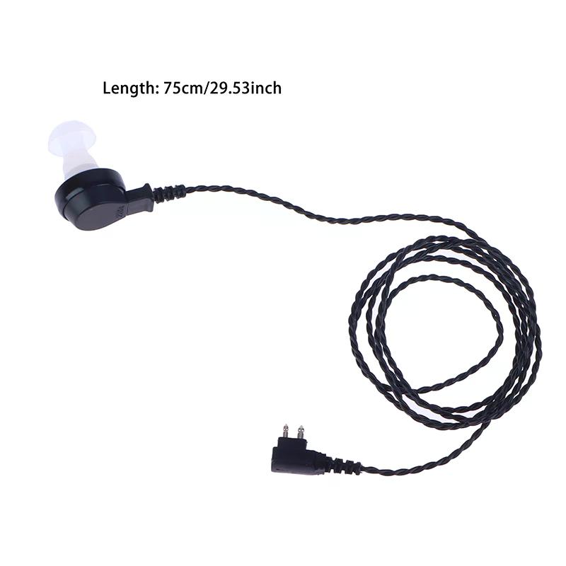 1 PCS Hearing Aid Unilateral Cord Wirebte Hearing Aid Receiver Amplifier Speaker for home and professional use