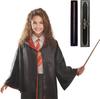 Meccol Hermione Wand Magic Wand Costume Magic Harry Potter Wand with Steel Includes and Storage Case Set, Accessory, Prop, Built-in Core,