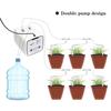 Double Pump Intelligent Garden Watering Device Mobile APP Control Automatic Drip Irrigation Flowers Plant Home Sprinkler Kit New 3.6W