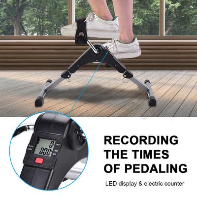 Cycling Pedal Exerciser Indoor Folding Cycling Trainer Cycle Pedal Fitness Exerciser Leg Workout Cycle Trainer Exercise
