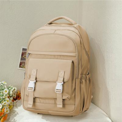 Zaino Scolastico per Ragazze Impermeabile Multi-Tasche Zaino Scolastico in Nylon per Studente Leggero Cinghia Regolabile Borsa per Laptop e Libri Mochilas