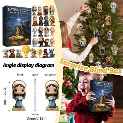 The Countdown Calendar Includes 24 Gifts, Countdown Calendar, And Surprise Gift