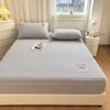 Thick Waterproof Quilted Mattress Protector - Double Bed, Washable, Anti-Urine Leakage.