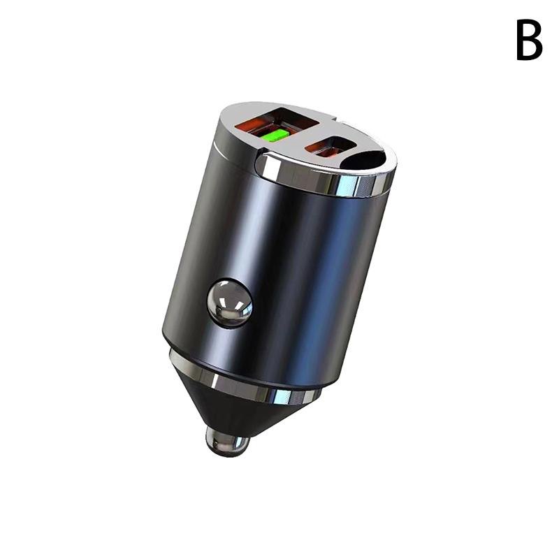 

Мини автомобильное зарядное устройство 100 Вт, быстрая зарядка для iPhone, QC3.0, мини PD, USB Type-C, автомобильное зарядное устройство для мобильного телефона для Xiaomi, Samsung, Huawei