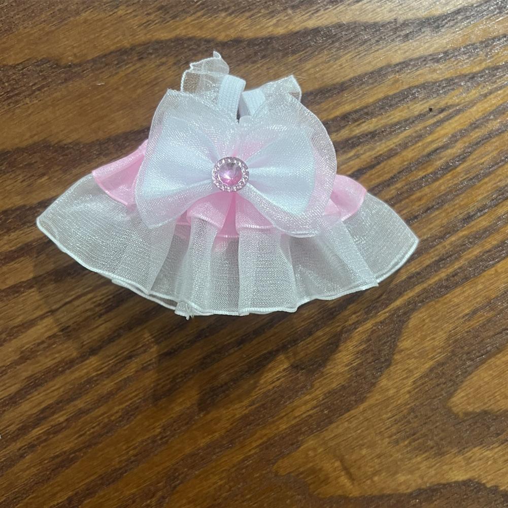 Rochie Mini Colorată cu Bretele pentru Păpuși Labubu de 17cm Haine Drăguțe DIY pentru Păpuși Accesorii de Modă Ținută Minunată Cadouri pentru Fete Prieteni