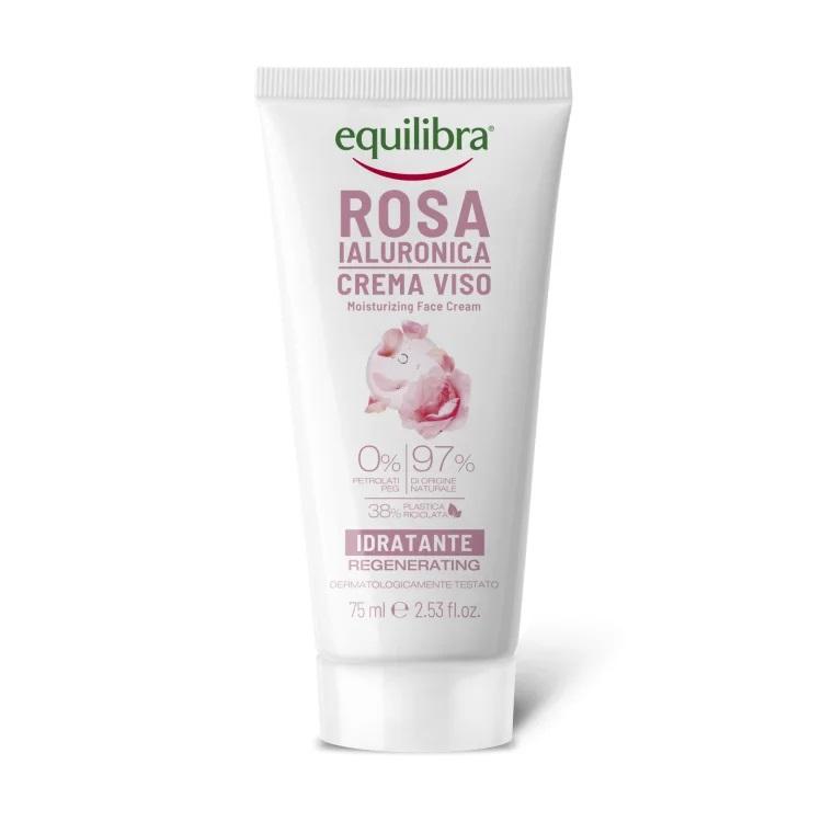 Equilibra Rose Hand Cream with Hyaluronic Acid 75ml