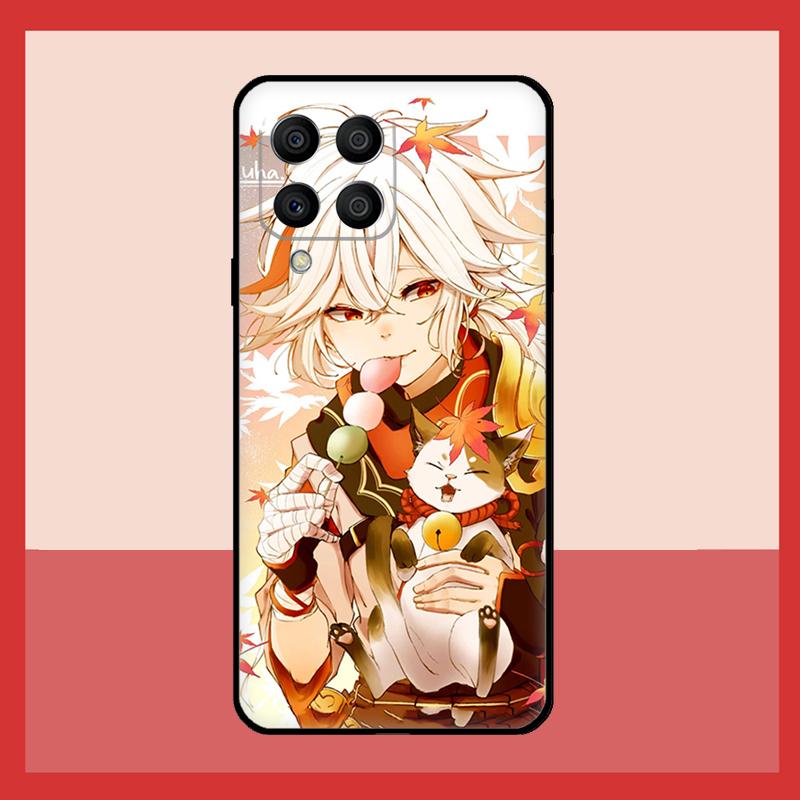 Genshin Impact Kaedehara Kazuha Case For Samsung Galaxy M31 M21 M13 M33 M53 M15 M35 M55 M16 M36 M56 M12 M32 M52 M14 M34 M54
