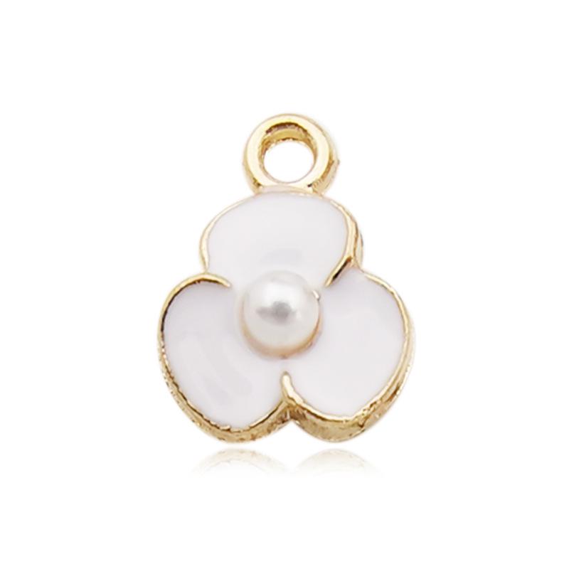 Summer Charm Drip Oil Earrings & Necklace Set - Cute Student Style Dangle Pendant Accessories