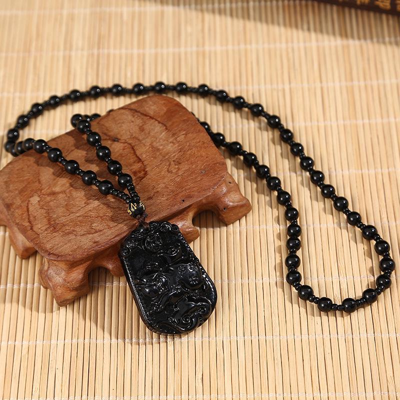 Zodiac Animal Pendant Necklace - Rat, Ox, Tiger - Unisex Jewelry Gift