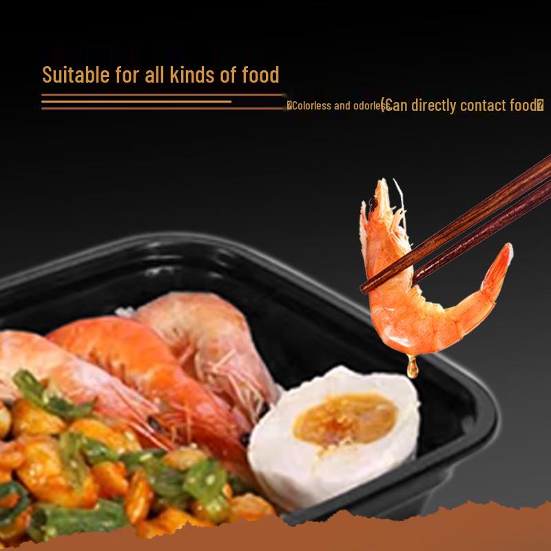 Jiwanggu Square Disposable Microwavable Food Containers