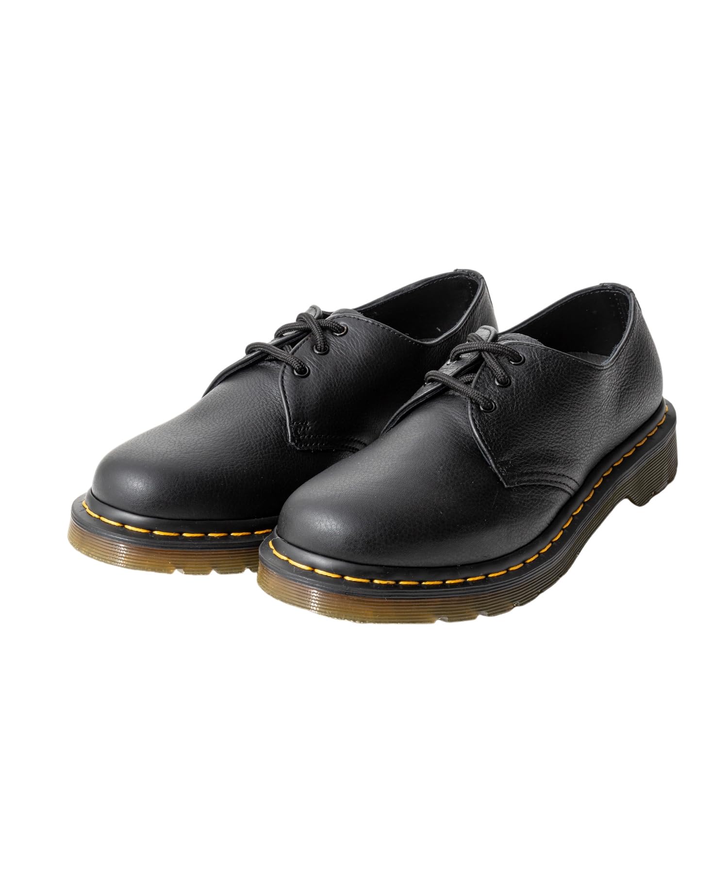 Доктор. Dr. Martens 24256001 1461 Оксфорды из кожи Virginia черные чёрный