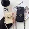 Crossbody Wallet Card Holder Phone Case for IPhone 17 Air 14 13 12 11 Pro Max 16 15 Plus XS XR X 7 8 Leather Protective Cover
