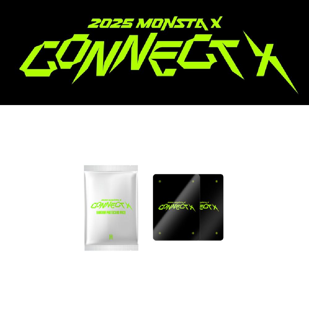 Pre-order 2025 MONSTA X CONNECT X Official MD Random Photo Card Pack