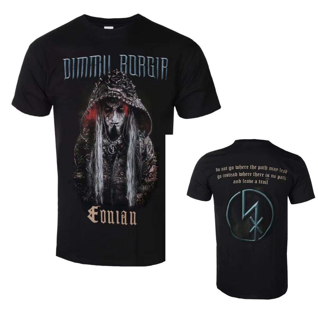2026 Nuova T-shirt Stampata Grafica Dimmu Borgir Estate Unisex Unisex Manica Corta Marca di Moda Maglietta Casual di Lusso Vintage