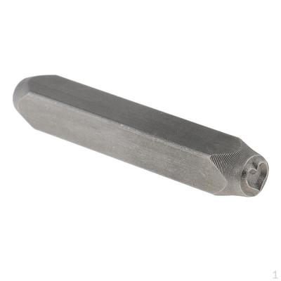 Steel 6mm Heart Punch Tool for Customizing Jewelry Clay Leathers DIY
