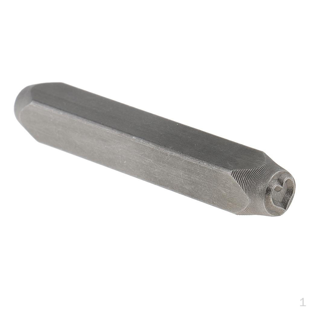 Steel 6mm Heart Punch Tool for Customizing Jewelry Clay Leathers DIY