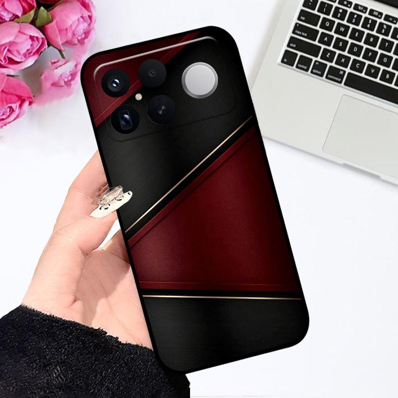 Pro Xiaomi POCO F8 Ultra F8Ultra Pouzdro Měkký Silikon TPU Ochranný Zadní Kryt Pro Xiaomi POCOF8 Ultra Kryt 25102PCBEG Brašny na Telefon