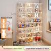 Transparent Lego Brick Display Cabinet: Dustproof Acrylic Storage for Figurines