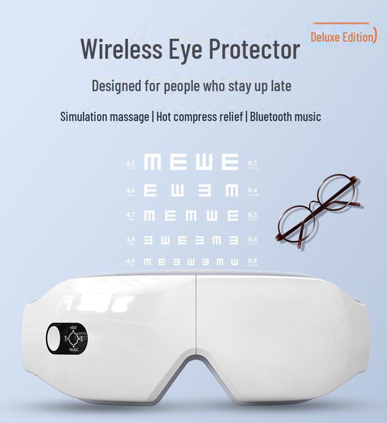 Foldable Eye Massager with Music & Heating - Children's Eye Protection Gift