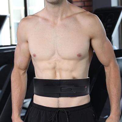 Sports Waist Belt Adjustable Thick Cowhide Bodybuilding Solid Color Protect Waist Powerlifting Barbell