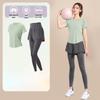 Camiseta Deportiva de Secado Rápido para Mujer: Top para Correr al Aire Libre, Pilates, Yoga
