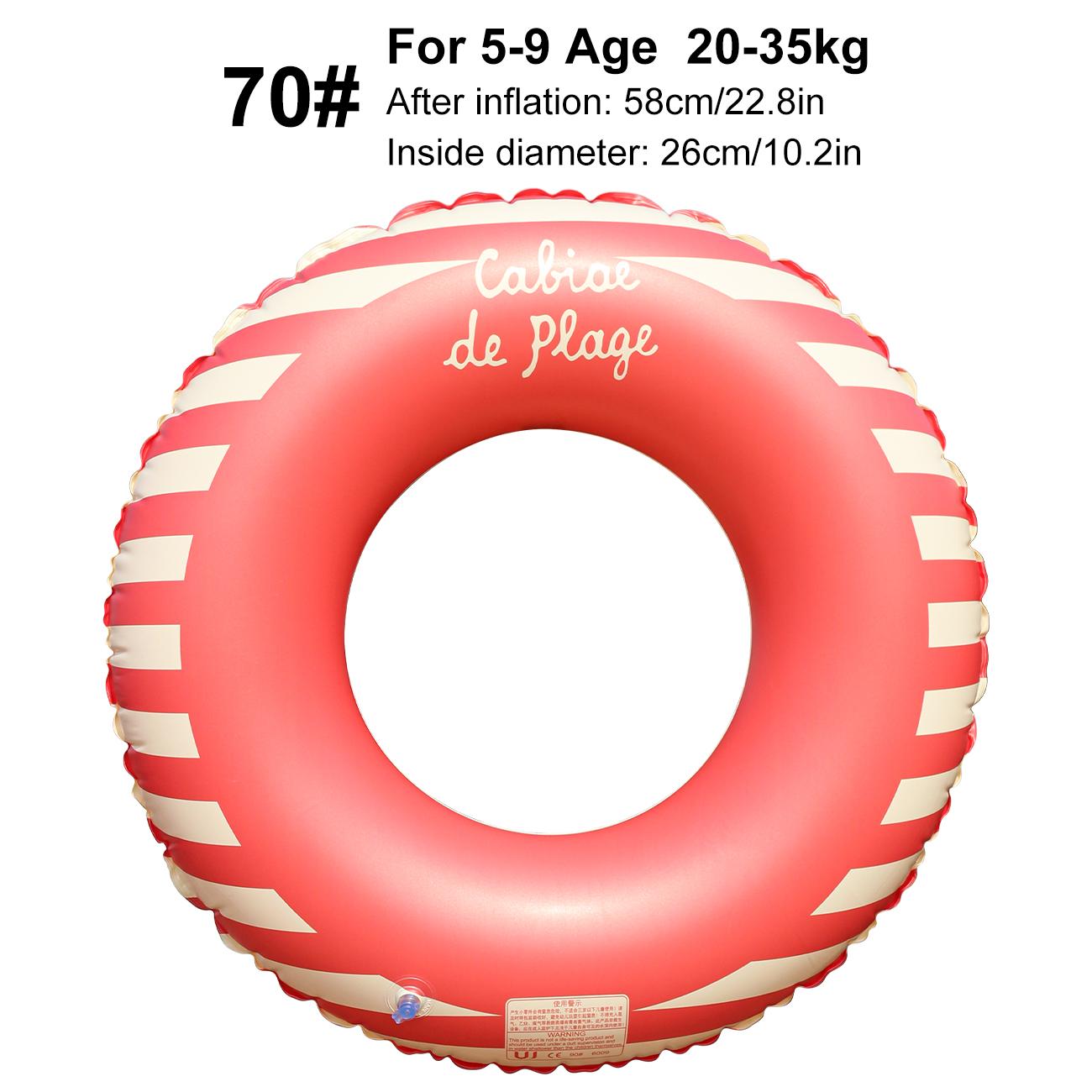 Swimming Ring, Inflatable Pool Floats, Inflatable Tube Pool Rings for Adults Summer Beach Tropical Party Supply 70#