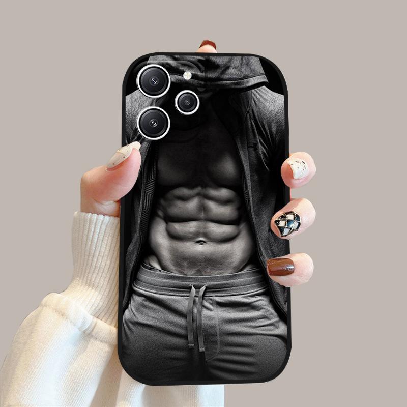 For Redmi 12 4G 5G Silicone TPU Soft Case For Redmi 12R Phone Bumper Cover For Xiaomi Redmi Note 12R 5G Protective Fundas Cases