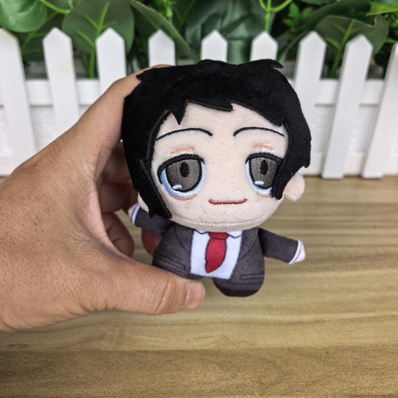 11Cm Plush Witty Large Eyes Costume Gaming Character Adachi Tohru Snuggly Buddy Handbag Hanging Tag Manga Cartoonish Stuffed Doll Plushie Tag