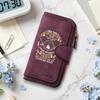 Veteran Oath Themed Long Wallet Fashion Casual Large Capacity Card Holder Daily Use Durable Purse