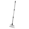 30CM Flat Garden Shovel with Detachable Handle Heavy Duty Steel Cleaning Shovel Scraper for Outdoor Weeding Snow