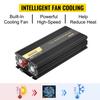 Pure Sine Wave Inverter 2500W Power Inverter DC 12V AC 230V, Car Inverter USB Port LCD Display Remote Controller, Safety Protections, Power Converter