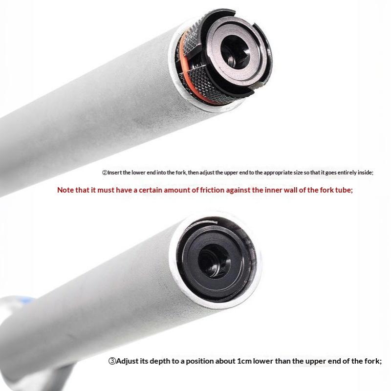 Bike Headset Fork Plug Light Head Bowl Nut For Bicycle Carbon Fiber Forks Expansion Core Hanging Core Sunflower