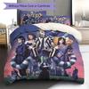 beetle juice Pattern Bedding Quilt Set Quilt Cover Pillowcase Home Decoration Birthday Gift (1 * duvet cover + 2 * pillowcase, without core)