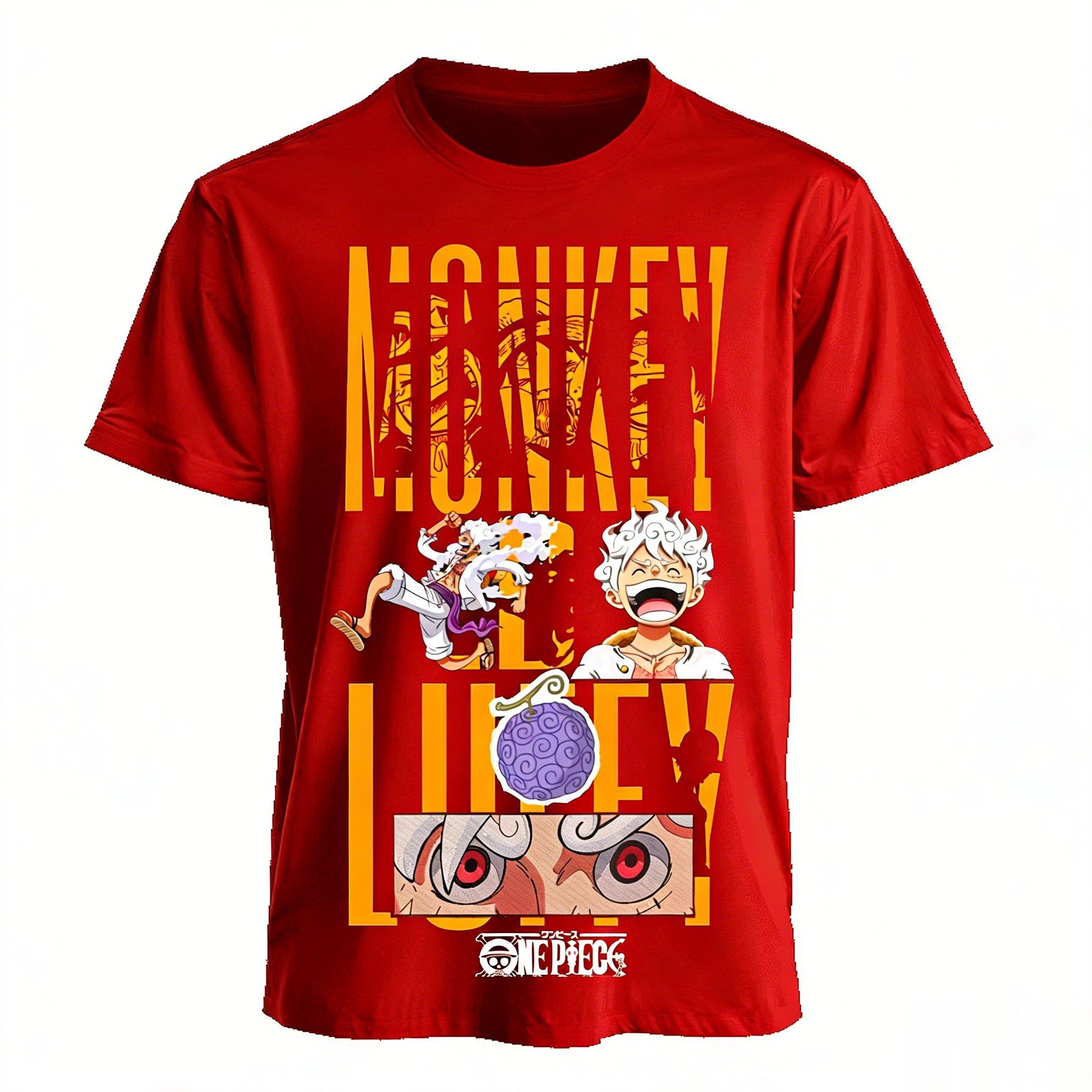 

Oversized One Piece Luffy Anime Graphic T Shirt Unisex Women Cotton Casual Short Sleeve Tee Tops Unisexga Print Cosplay New Summer Y2k S