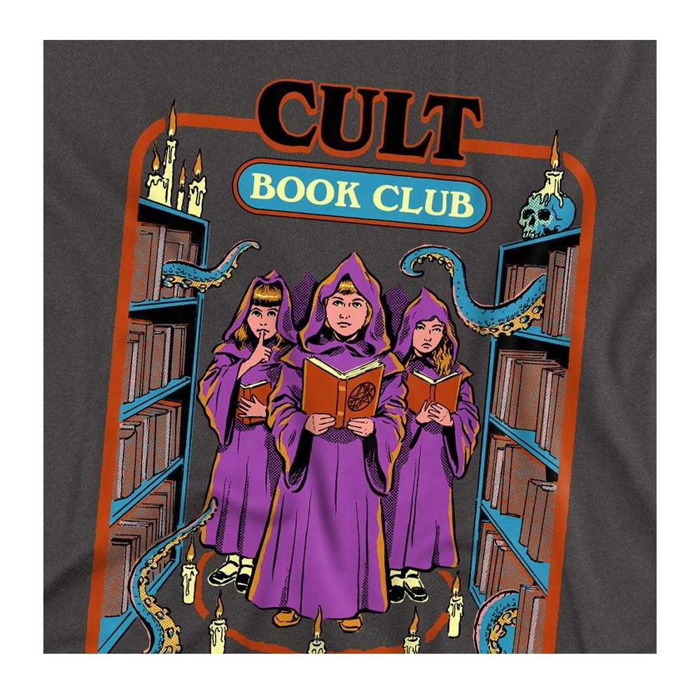 Steven Rhodes Unisex Adult Cult Book Club Long-Sleeved T-Shirt