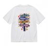 Men's Fashion Comfy Classic T-Shirt Colorful Arrow Marker Harvest Design Tee