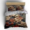 Dragon Art Decorative Set Soft Comfortable Duvet Cover Bedding Set Included 1*Duvet Cover & 2*Pillowcases Gift