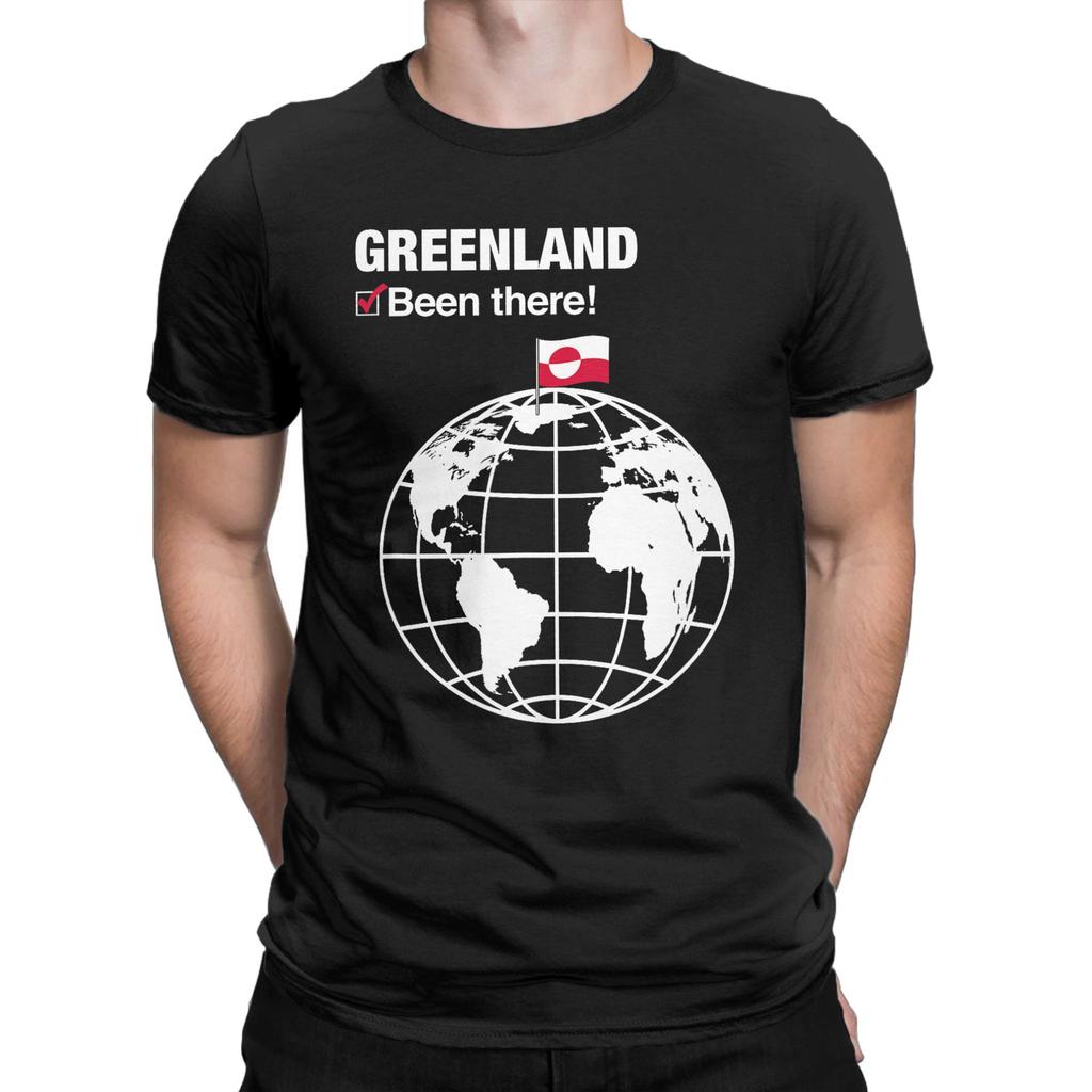 Ive Been There Greenland TShirt Summer Trending T Shirts Men Cotton Crewneck Plus Size Tees ShortSleeve Classic Tops