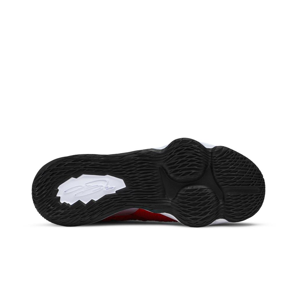 Nike LeBron 17 'Air Max Uptempo' (Unisex) University Red / White / Black Basketball Shoes BQ3177 601