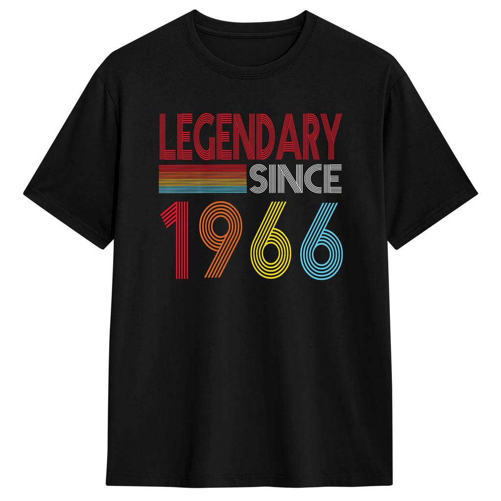 Unisex Vintage Awesome Retro Th Birthday USA Flag T Shirt Pure Cotton Clothing Fashion Short Sleeve O Neck Tees