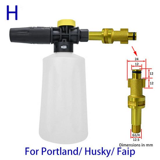 High Pressure Foam Sprayer & Water Nozzle for Home and Car Wash