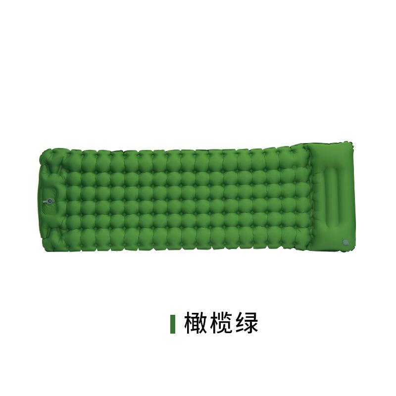 New Outdoor Pillows Hiking Trekking Insulated Mat Folding Bed Ultralight Air Cushion Sleeping Pad Camping Inflatable Mattress