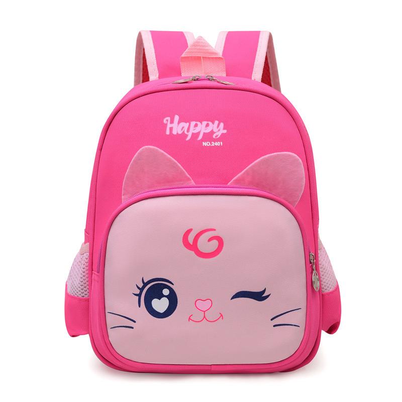 Lovely Childrens Nylon Backpack With Cute Cartoon Prints And Spacious Design Perfect For School Outings And Adventures