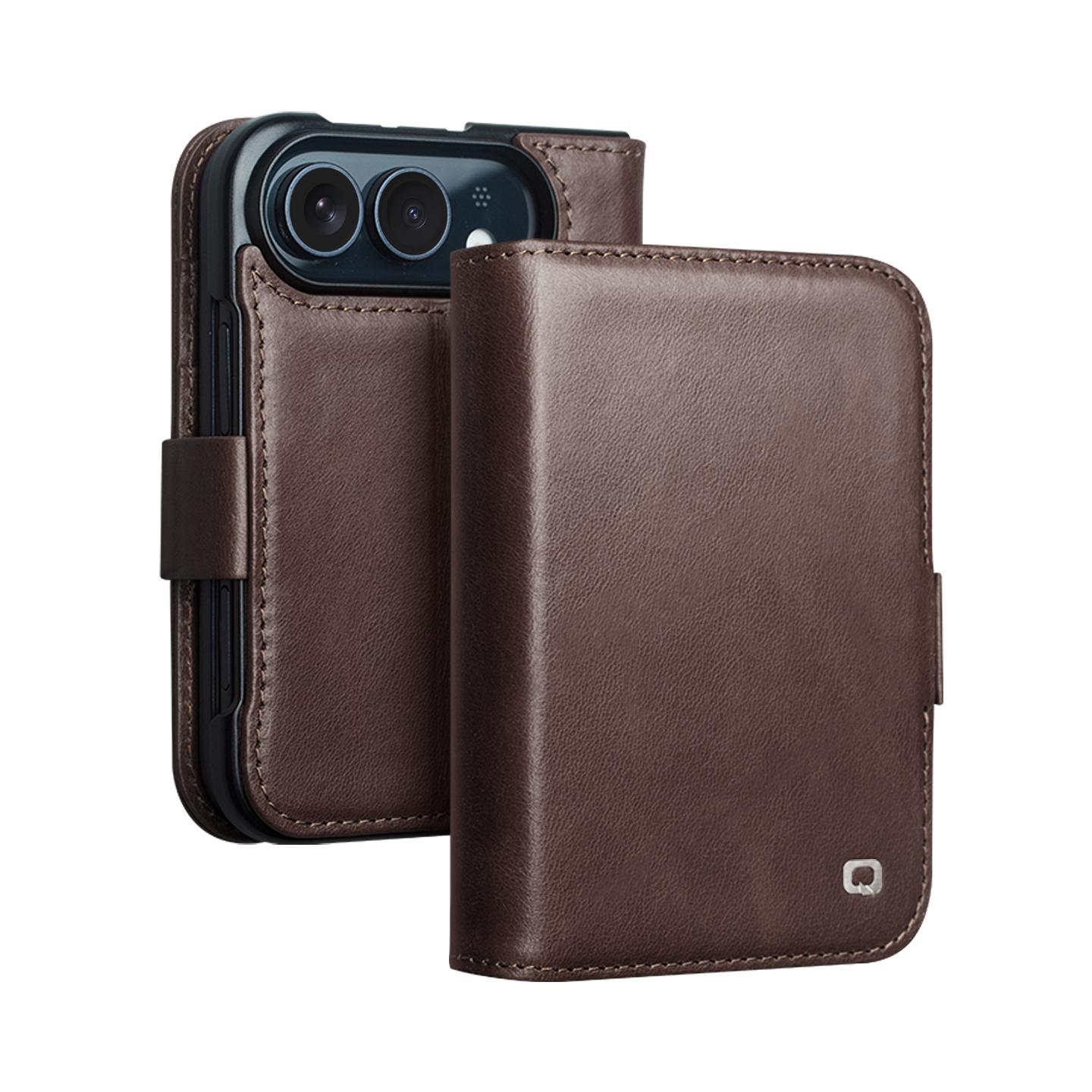QIALINO 100% Premium Real Cowhide Phone