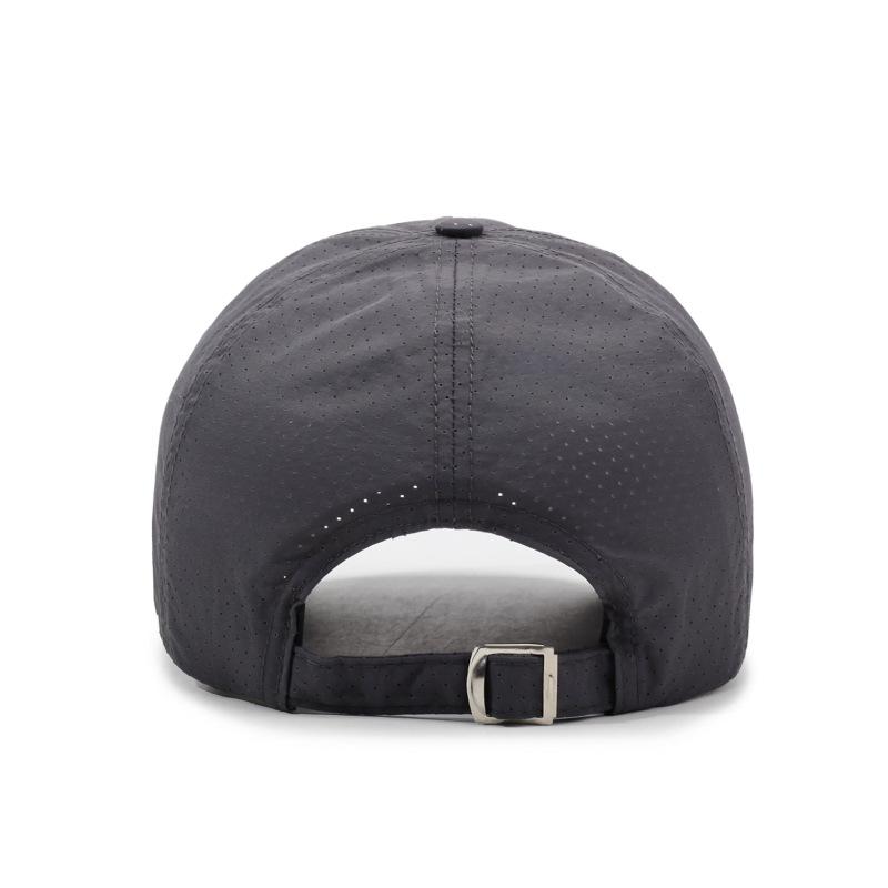 Gray Breathable Cap Outdoor Sun Hat Fashion Sports Summer Sun Hat Classic Versatile Hat