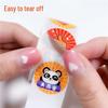 500 Cartoon Reward Stickers/Roll - Self-Adhesive for Kids, Kindergarten Activities, and Decorations
