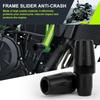 Motorcycle Frame Sliders Falling Crash Protector Guards No Cut for FZ 07 2014-2017 MT07 MT-07 2018- XSR 700 2014-