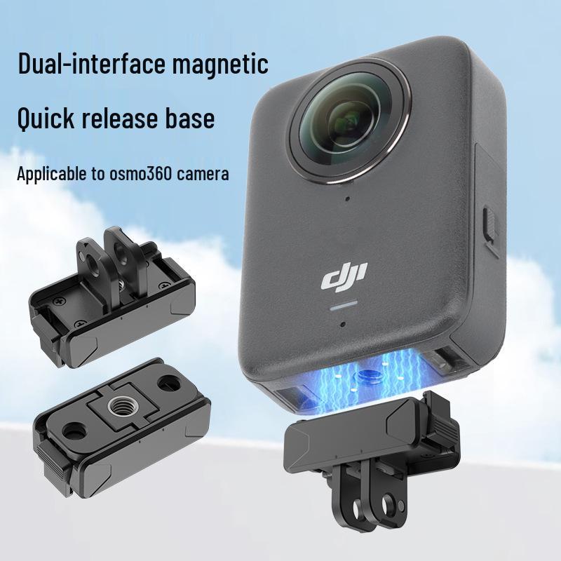 

DJI Osmo 360 Magnetic Quick Release Dual-Use Base 1 (Folding & Dual Interface)