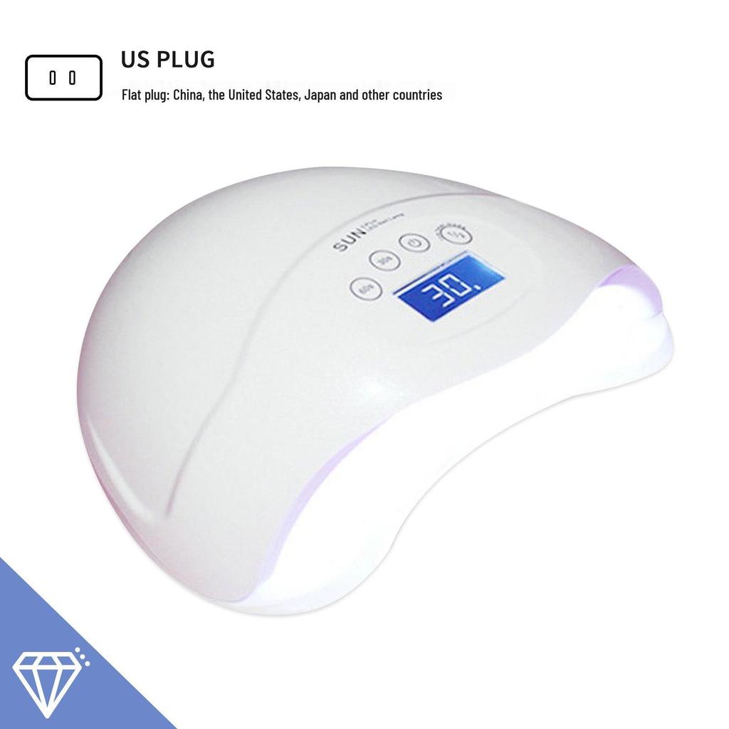 SUN12C34S 48W Nail Lamp: Touchscreen, Intelligent Induction Phototherapy System