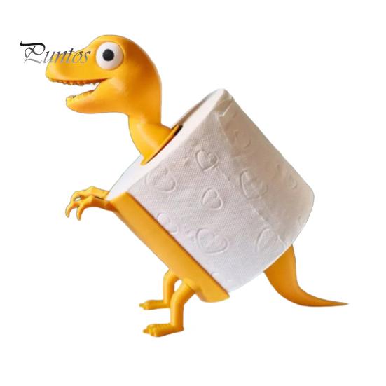 

3D-печатный держатель для рулона бумаги с изображением динозавра, отдельно стоящий, забавный держатель для туалетной бумаги, украшение стола для ванной комнаты Dinosaur